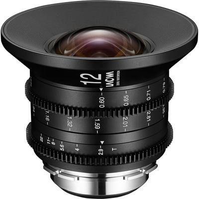 Laowa 12mm t/2.9 ZERO-D Cine lens voor Canon EF Laowa 12mm t/2.9 ZERO-D Cine lens voor Canon EF