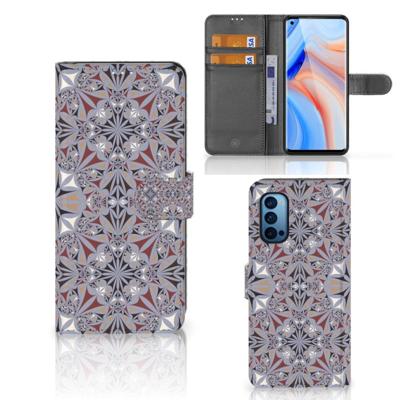 OPPO Reno 4 Pro 5G | Bookcase | Flower Tiles