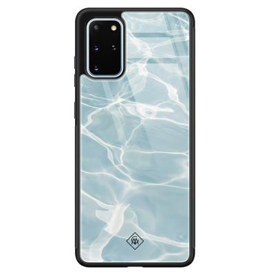 Samsung Galaxy S20 Plus glazen hardcase - Oceaan Samsung Galaxy S20 Plus glazen hardcase - Oceaan