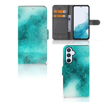 Hoesje Samsung Galaxy A54 5G Painting Blue Hoesje Samsung Galaxy A54 5G Painting Blue