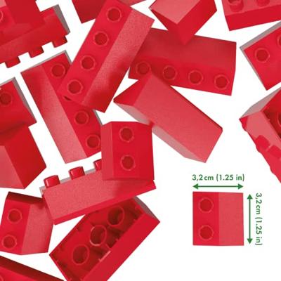 Hubelino dakpannenset bouwblokjes, 68dlg.