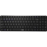 Rapoo toetsenbord mm slim zwart e9100m - thumbnail