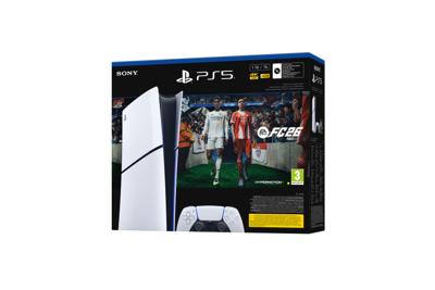 PlayStation 5 Digital Edition 825GB (SLIM VERSION) - EA Sports FC26 Bundle - thumbnail