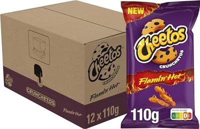 Cheetos - Crunchetos Flamin' Hot - 12x 110g