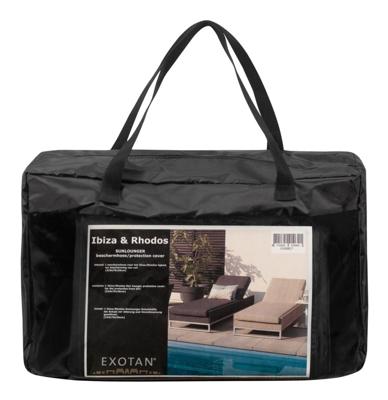 WOOOD Beschermhoes 'Rhodos' Ligbed, kleur Zwart