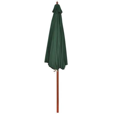 VidaXL Parasol 258 cm groen VidaXL Parasol 258 cm groen