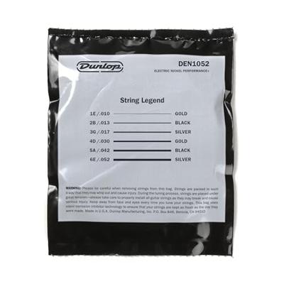 Dunlop DEN1052 Electric Nickel Light Top / Heavy Bottom 10-52