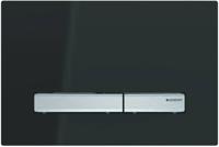 Geberit Bedieningsplaat Sigma 50 DF Gitzwart - thumbnail
