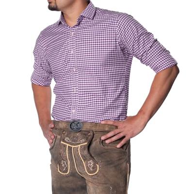 Trachten Blouse Oktoberfest Paars