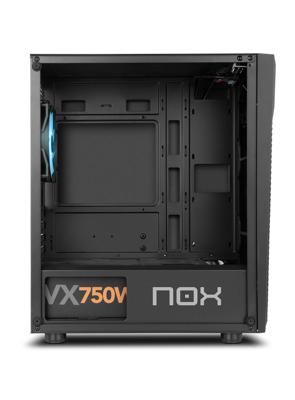 ATX Semi-toren BehuizingNox-Xtreme NXINFTYZETA Zwart - thumbnail