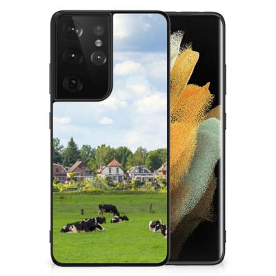 Samsung Galaxy S21 Ultra Dierenprint Telefoonhoesje Koeien