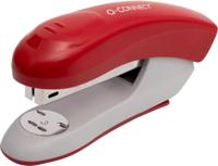 Q-CONNECT nietmachine, kunststof, half strip, 20 blad, rood - thumbnail