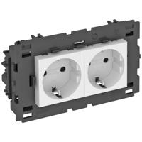 OBO Bettermann 6120432 Apparaatinzet Stopcontact (b x h x d) 131 x 76 x 42 mm 1 stuk(s) Wit - thumbnail