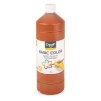 Plakkaatverf creall basic donkerbruin 1000ml - thumbnail