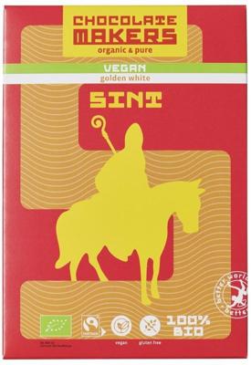 Sint letter golden white bio 120 Gram Sint letter golden white bio 120 Gram