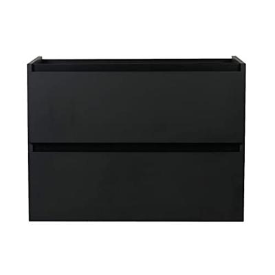 Wiesbaden Marmaris losse onderkast + 2 laden mat zwart 60 cm