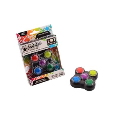 Memory en follow me spel met licht en geluid 2 in 1