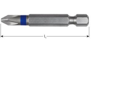 Rotec 1/4" insertbit 2" PH2 L= 50 mm VPE 10 stuks - 8280205 - 828.0205