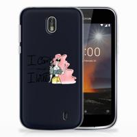 Nokia 1 Telefoonhoesje met Naam i Can - thumbnail