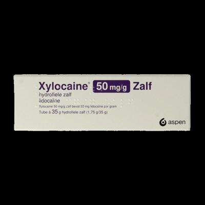 Hydrofiele zalf lidocaine 50mg/g 35 Gram