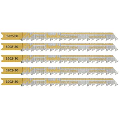 kwb 620235 Decoupeerzaagbladen, houtbewerking, HCS, universele schacht, Profi-Pack, 5x middel 5 stuk(s) kwb 620235 Decoupeerzaagbladen, houtbewerking, HCS, universele schacht, Profi-Pack, 5x middel 5 stuk(s)