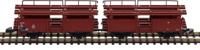 Märklin 86235 Z Autotransportwagenpaar Off 52 van de DB - thumbnail