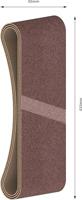 Bosch Accessories 2608606016 Schuurband Korrelgrootte (num) 60 (l x b) 410 mm x 65 mm 3 stuk(s) - thumbnail