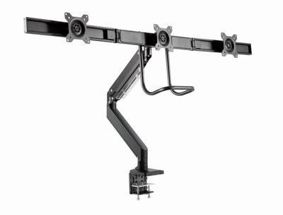 Monitorarm met gasveer voor 3 monitoren