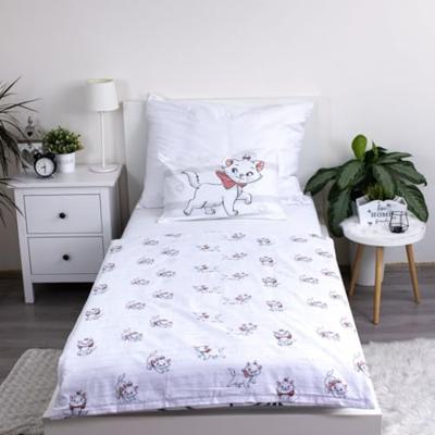 Disney Aristocats peuterdekbedovertrek hearts- 100 x 135 cm - Katoen