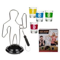 Spiraal drankspel met shotglaasjes - thumbnail