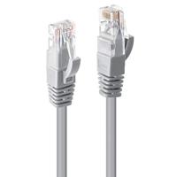 LINDY 48009 RJ45 Netwerkkabel, patchkabel CAT 6 U/UTP 20.00 m Grijs 1 stuk(s) - thumbnail