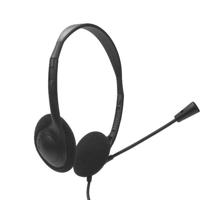 Hoofdtelefoon met microfoon Nilox NXAU0000002 Zwart - thumbnail