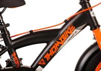 Volare thombike kinderfiets - jongens - 12 inch - zwart oranje - twee handremmen - thumbnail