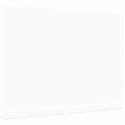 VidaXL Vervangingsdoek voor zonnescherm wit 430 x 295 cm polyester