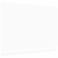 VidaXL Vervangingsdoek voor zonnescherm wit 430 x 295 cm polyester - thumbnail