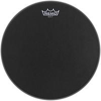 Remo BX-0814-10 Emperor X Black Suede 14 inch snaredrumvel dot - thumbnail