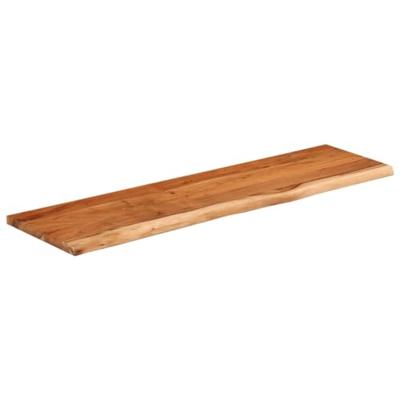 Wandschap rechthoekig natuurlijke rand 70x20x2,5 cm acaciahout Wandschap rechthoekig natuurlijke rand 70x20x2,5 cm acaciahout