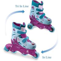 DE KONINGIN VAN SNEEUWEN - Inline skates - 3-wiel evolutie 2 in 1 - meisje - vanaf 3 jaar - thumbnail
