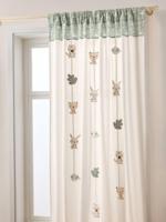 Verduisterend gordijn slinger DANS LES BOIS saliegroen - thumbnail