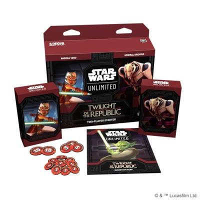 Star Wars: Unlimited TCG Twilight of the Republic Two-Player Starter Star Wars: Unlimited TCG Twilight of the Republic Two-Player Starter