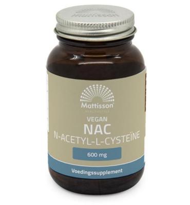Mattisson HealthStyle NAC N-Acetyl-L-Cysteïne Capsules