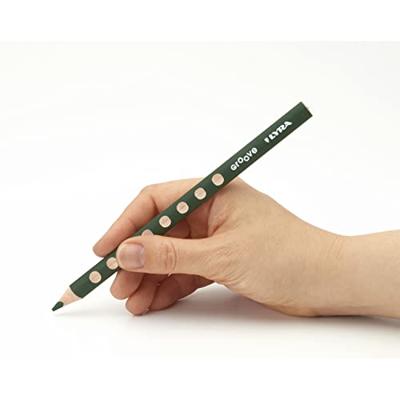 Lyra Groove kleurpotloden, l: 18 cm, vulling 4.25 mm, diverse kleuren, 10 stuk/ 1 doos - thumbnail