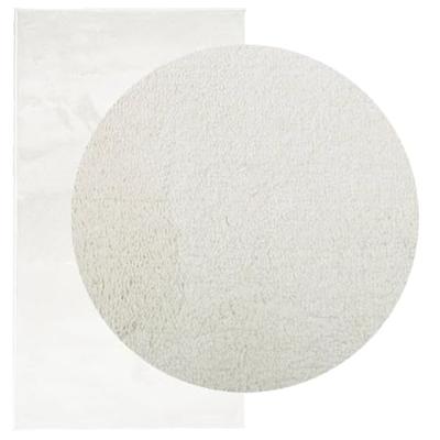 VidaXL Vloerkleed oviedo laagpolig 60x110 cm crèmekleurig VidaXL Vloerkleed oviedo laagpolig 60x110 cm crèmekleurig