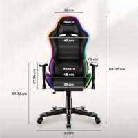 KINDERSPELSTOEL HUZARO RANGER 6.0 RGB MESH - thumbnail