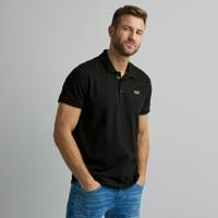Pme Legend Short Sleeve Polo Cotton Elastan P Poloshirts 999 - Black - thumbnail