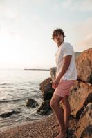 Colourful Rebel Shorts Washed Roze - thumbnail