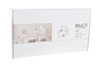 Muurfotlijst DKD Home Decor Urban Kristal Natuurlijk Multicolour Hout MDF (40 x 1,5 x 50 cm) - thumbnail