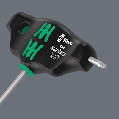 Wera 454 Imperial Inbusschroevendraaier Sleutelbreedte (inch): 3/32 inch Koplengte: 150 mm Wera 454 Imperial Inbusschroevendraaier Sleutelbreedte (inch): 3/32 inch Koplengte: 150 mm