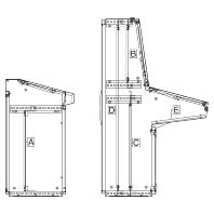 Schneider Electric NSYSPMP40120 (l x b) 1200 mm x 397 mm 1 stuk(s) - thumbnail