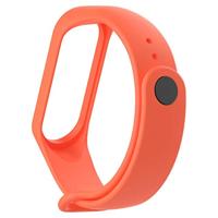 Xiaomi Mi band 3 / 4 / 5 / 6 / 7 bandje OneColor - Oranje - thumbnail